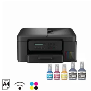 Wireless All-in-One Printing with the Ease of Auto Duplex and ADF, also get an Extra Black Ink Bottle