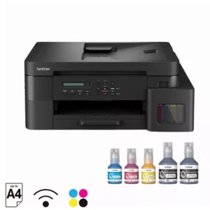 Multifunction Printer with Seamless Ethernet and Wireless Options, also get an Extra Black Ink Bottle